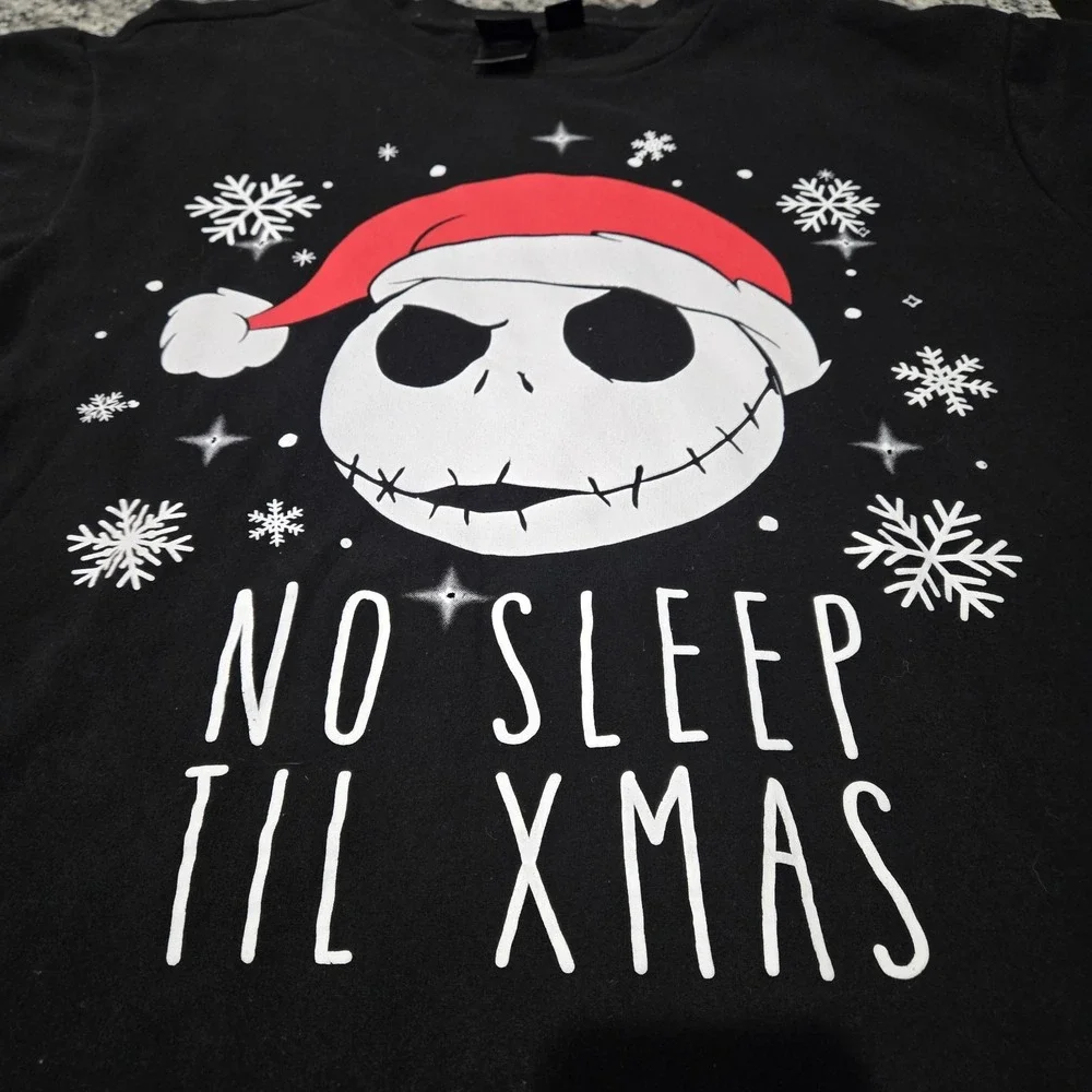 Disney Nightmare Before Christmas  Sweatshirt 2XL No Sleep Til Xmas Chest 54 L30 - Picture 2 of 9